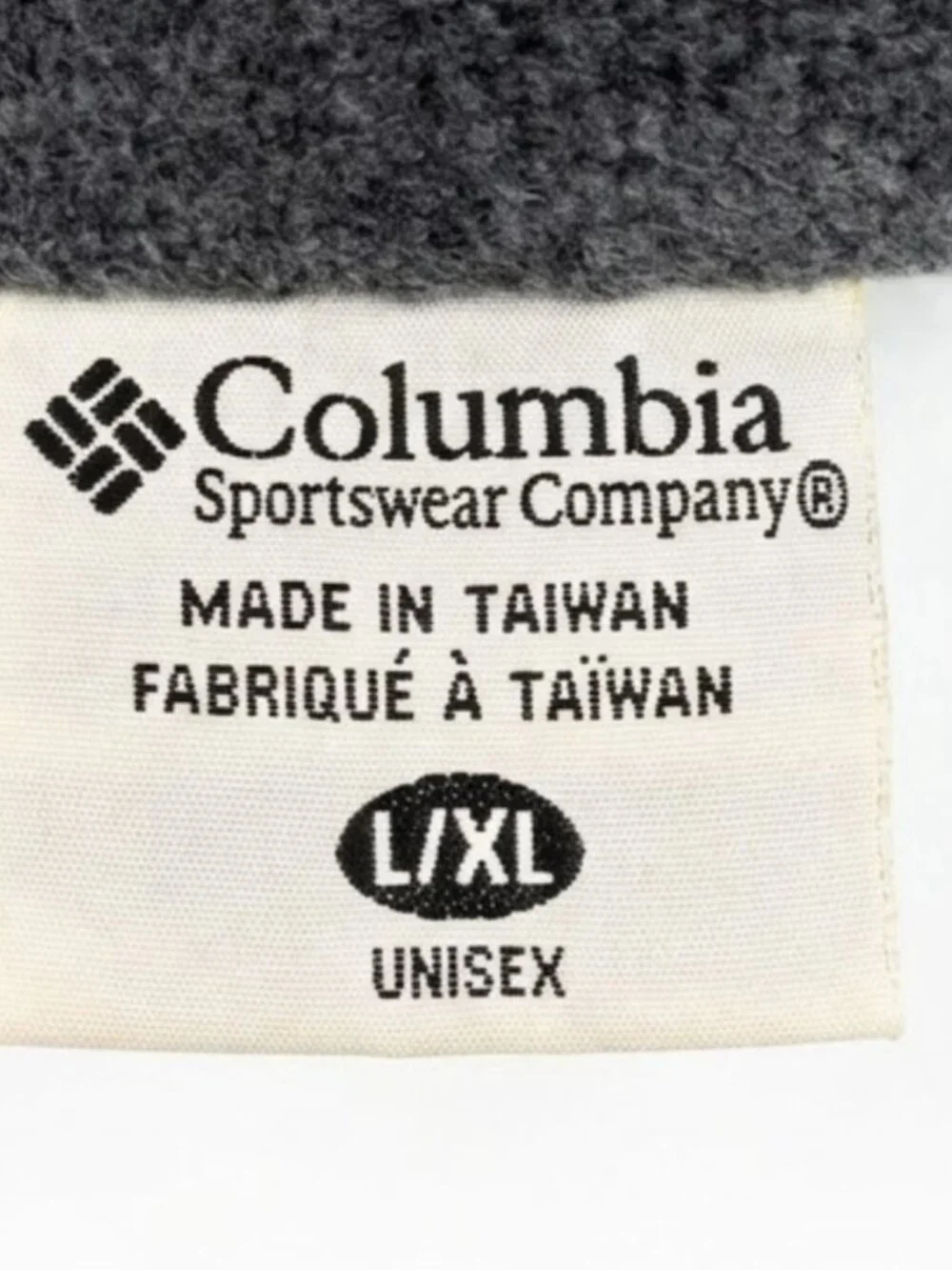 Columbia Beanie Hat Gray L/XL Winter Skull Cap Outdoor Warm